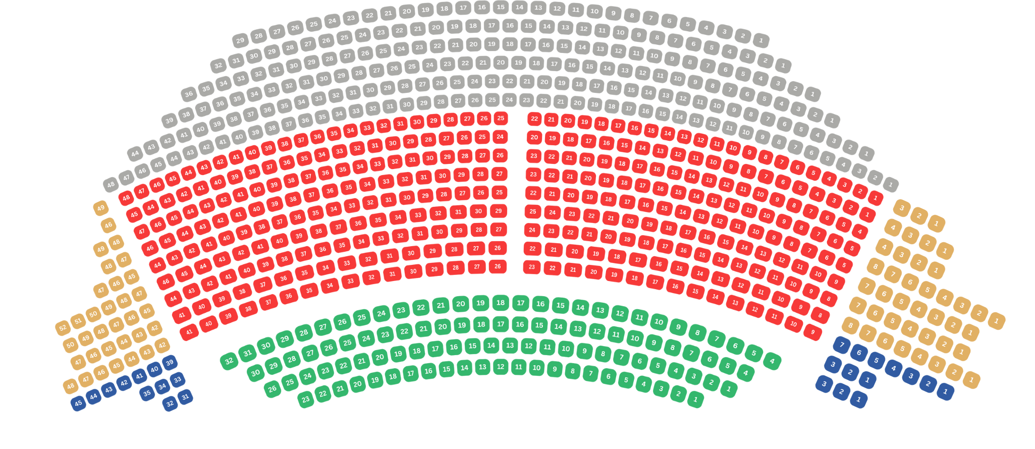Seating Chart Reference